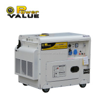 Generador diesel de 3kW y 5kW con ATS /Diesel Generador silencioso Conjunto /186F Motor diesel para uso doméstico